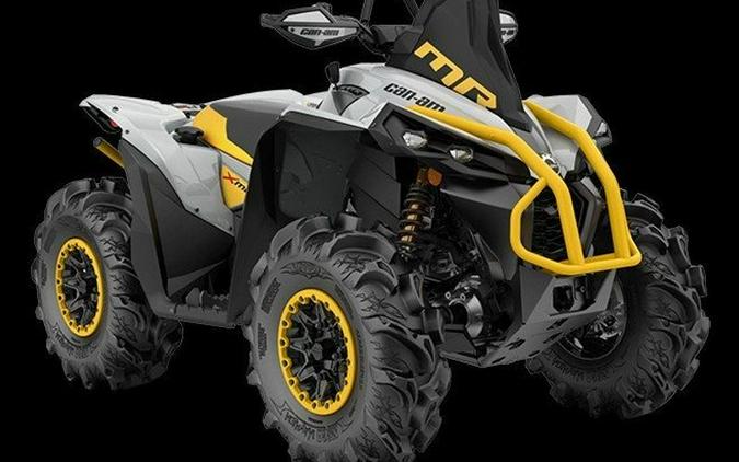 New 2024 CAN-AM RENEGADE X MR 650 CATALYST GRAY AND NEO YELLOW