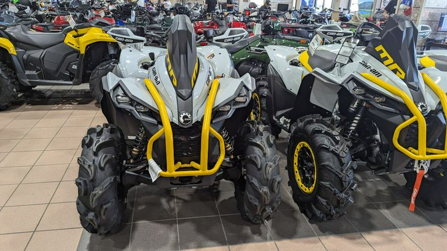 New 2024 CAN-AM RENEGADE X MR 650 CATALYST GRAY AND NEO YELLOW