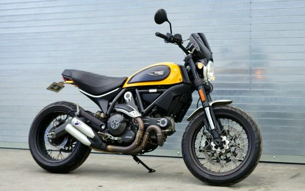 2015 Ducati Scrambler Classic Orange Sunshine