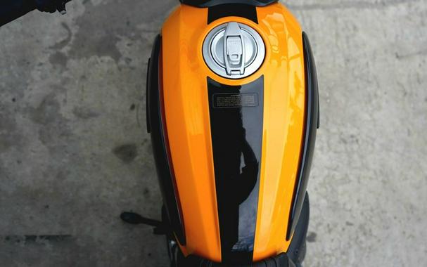 2015 Ducati Scrambler Classic Orange Sunshine