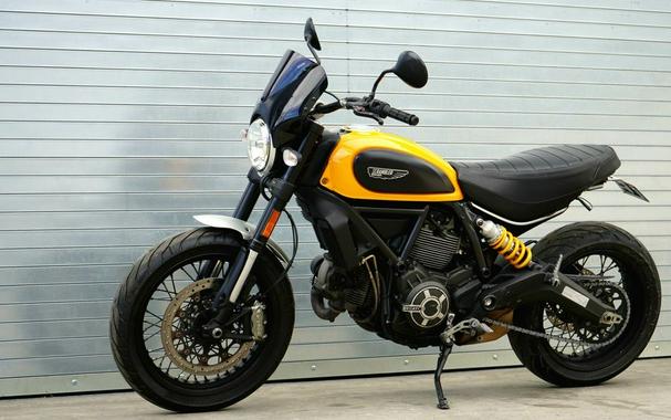 2015 Ducati Scrambler Classic Orange Sunshine