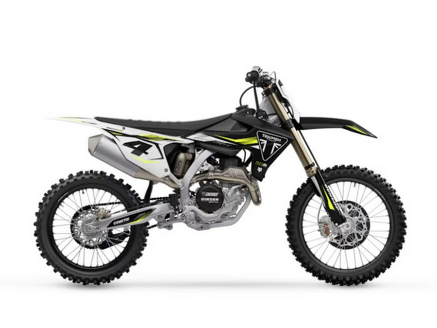 2025 Triumph TF 450-RC Edition Jet BlackPure White