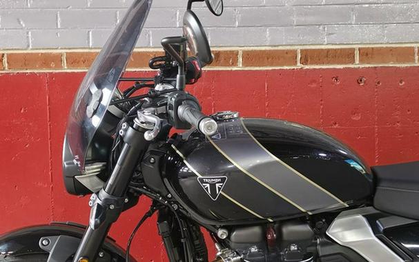 2026 Triumph Speed Twin 900 Phantom BlackAurum Gold