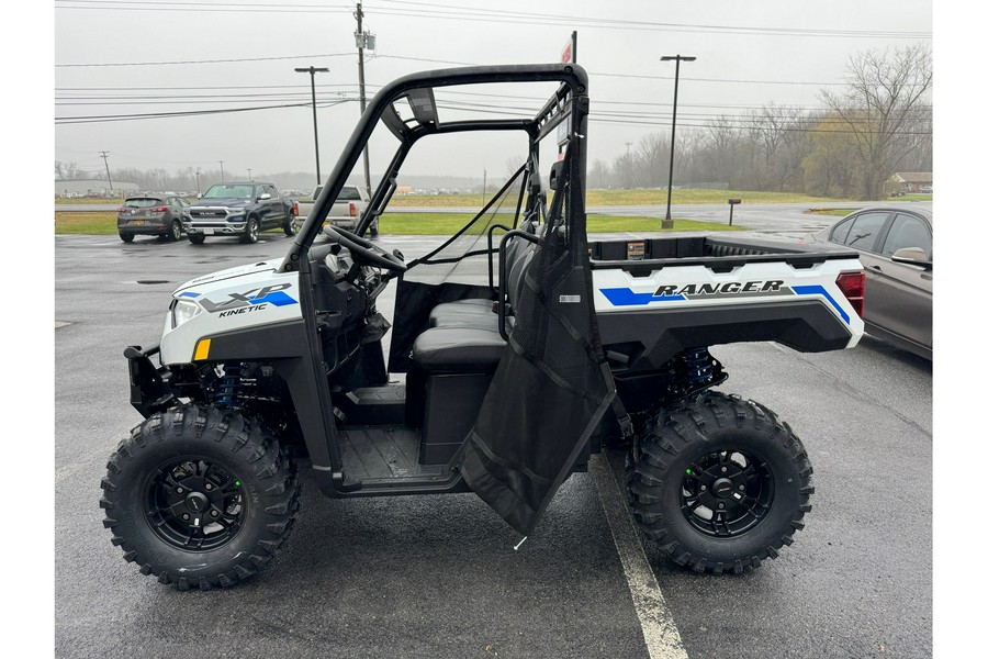 2024 Polaris Industries Ranger XP Kinetic Premium Icy White Pearl 14.9kwh