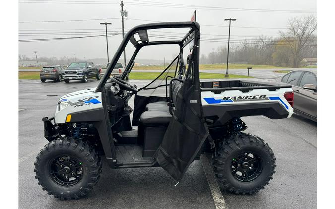 2024 Polaris Industries Ranger XP Kinetic Premium Icy White Pearl 14.9kwh