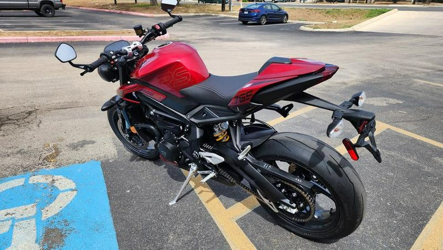 2024 Triumph Street Triple 765 RS Carnival Red