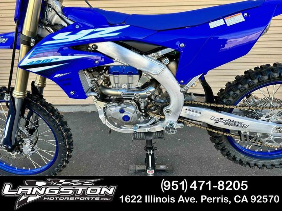 2025 Yamaha YZ450F Team Yamaha Blue