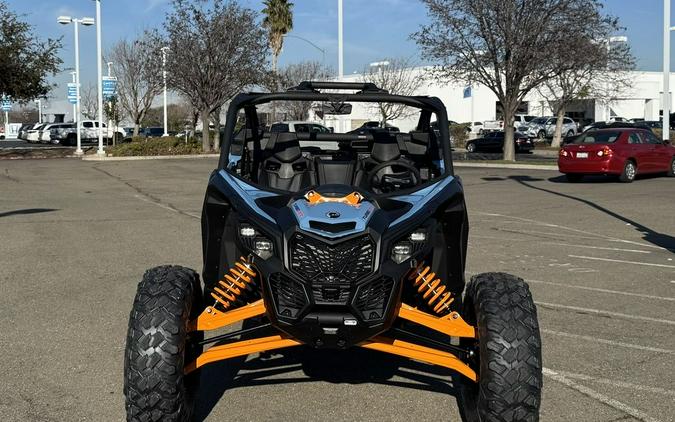 2026 Can-Am® Maverick X3 RS Turbo RR Scandi Blue & Orange Crush