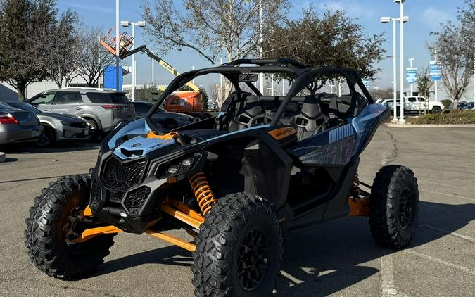 2026 Can-Am® Maverick X3 RS Turbo RR Scandi Blue & Orange Crush