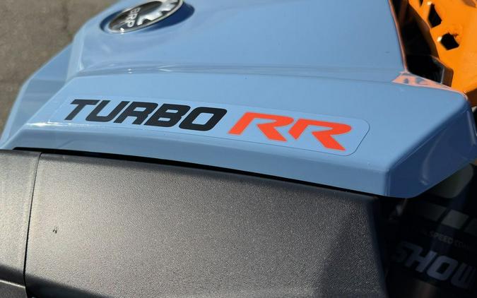 2026 Can-Am® Maverick X3 RS Turbo RR Scandi Blue & Orange Crush