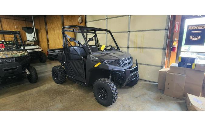 2024 Polaris Industries R24TAE99AM Ranger 1000 Premium Granite Gray