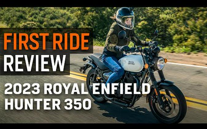 2023 Royal Enfield Hunter 350 | First Ride Review
