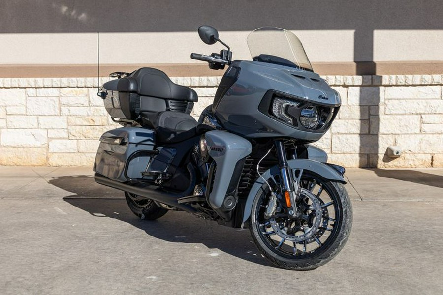 New 2023 INDIAN MOTORCYCLE PURSUIT DARK HORSE STEALTH GRAY