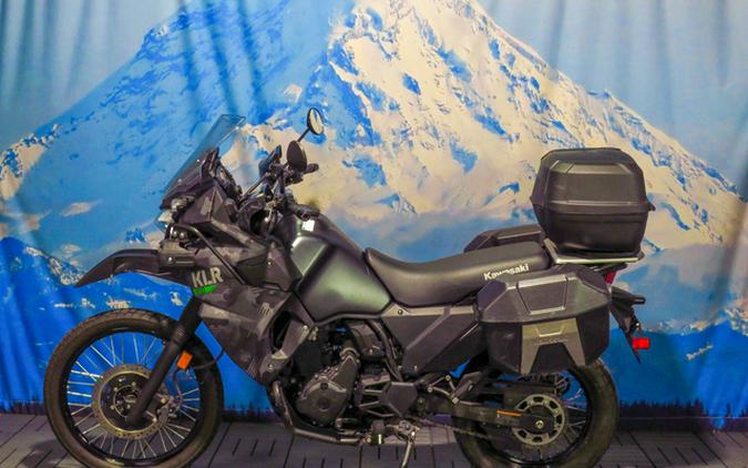 2022 Kawasaki KLR650 Adventure Camo