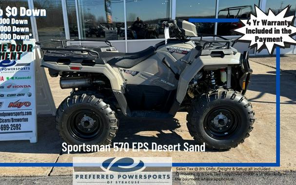 2024 Polaris Industries Sportsman 570 EPS Desert Sand