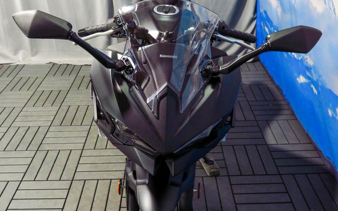 2026 Kawasaki Ninja 500 Metallic Flat Spark Black