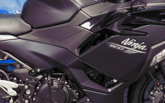 2026 Kawasaki Ninja 500 Metallic Flat Spark Black