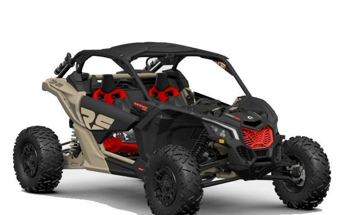 2021 Can-Am® Maverick X3 X rs Turbo RR Desert Tan / Carbon Black / Can-am Red