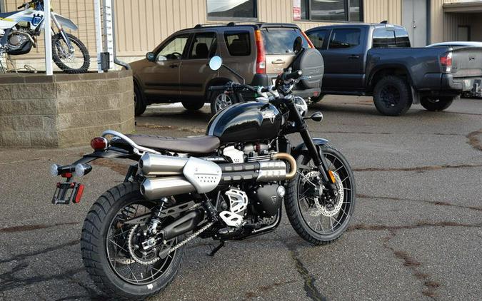 2024 Triumph Scrambler 1200 X Sapphire Black