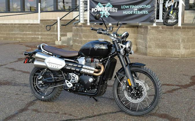 2024 Triumph Scrambler 1200 X Sapphire Black