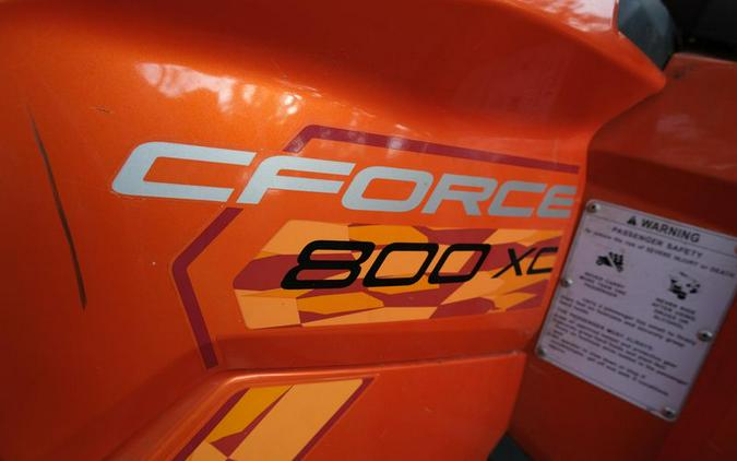 Used 2021 CFMOTO CFORCE 800 EPS LAVA ORANGE