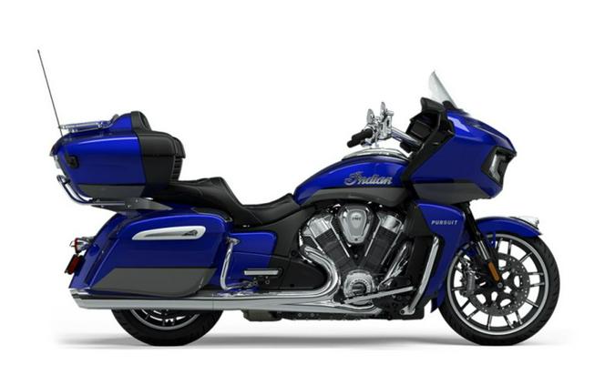 2024 Indian Motorcycle® Pursuit® Limited® with PowerBand Audio Package Spirit Blue Metallic