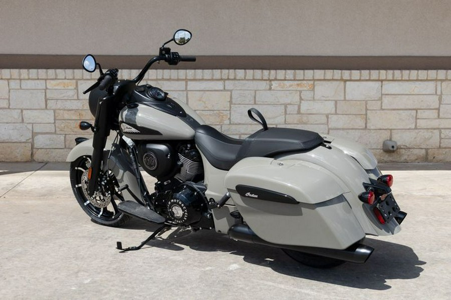 New 2023 INDIAN MOTORCYCLE SPRINGFIELD DARK HORSE QUARTZ GRAY