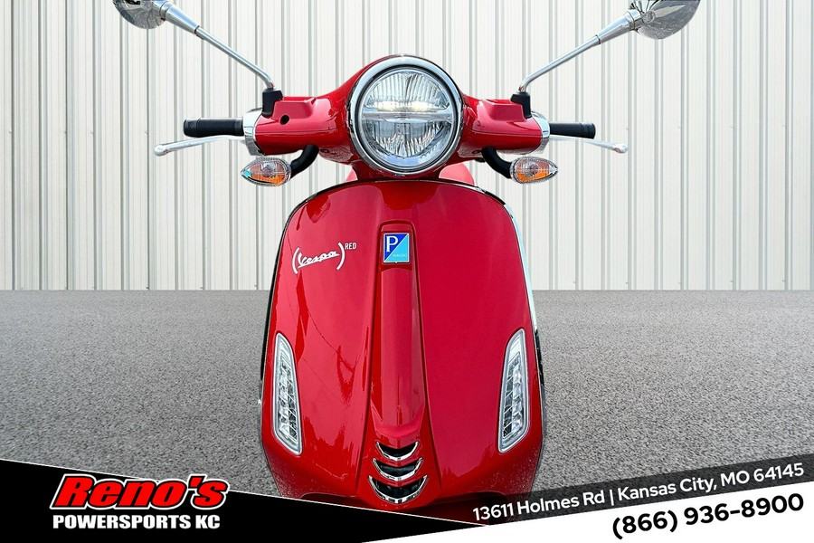 2025 Vespa Primavera Red 150