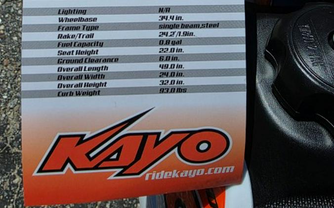 2026 Kayo KMB 60