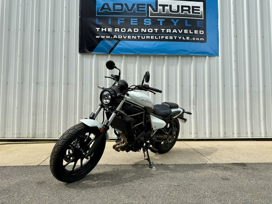 2024 Kawasaki Eliminator Pearl Robotic White