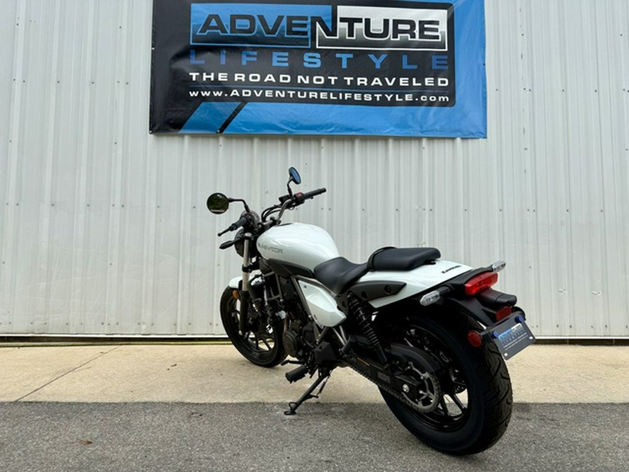 2024 Kawasaki Eliminator Pearl Robotic White