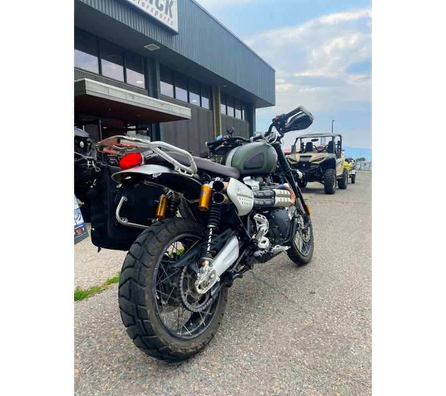 2019 Triumph Scrambler 1200 XC - Showcase Matte Khaki GreenBro