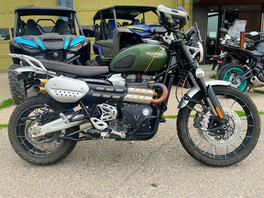 2019 Triumph Scrambler 1200 XC - Showcase Matte Khaki GreenBro