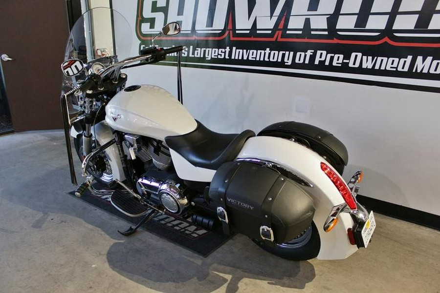 2013 Victory Motorcycles® Boardwalk™ Pearl White