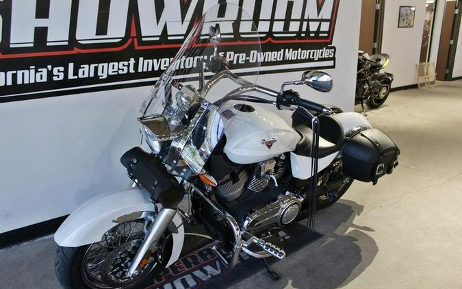 2013 Victory Motorcycles® Boardwalk™ Pearl White