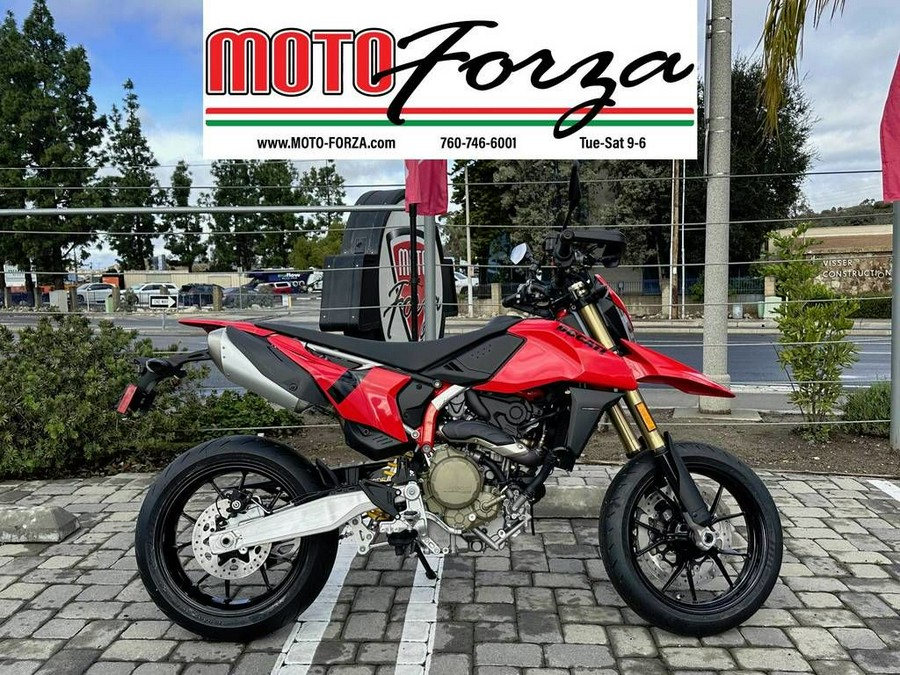 2024 Ducati Hypermotard 698 Mono Red