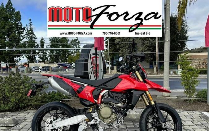 2024 Ducati Hypermotard 698 Mono Red