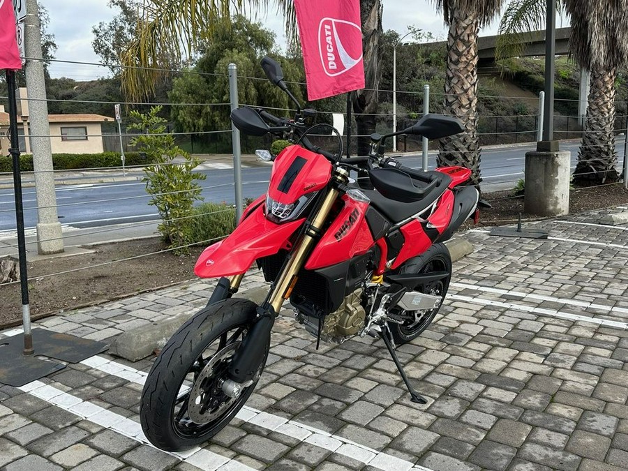 2024 Ducati Hypermotard 698 Mono Red