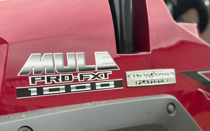 2026 Kawasaki MULE PRO-FXT 1000 Platinum Ranch Edition