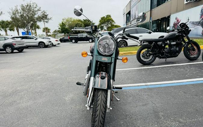 2023 Royal Enfield Classic 350 Halcyon Green
