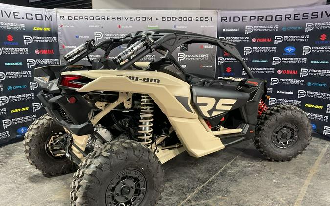 2023 Can-Am® Maverick X3 X rs Turbo RR Desert Tan / Carbon Black / Magma Red