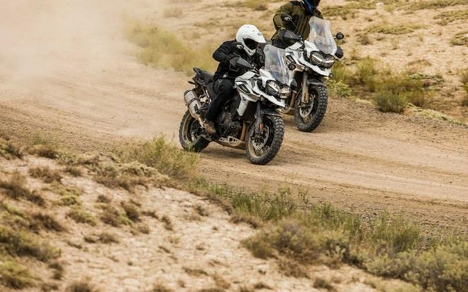 2018 Triumph Tiger 1200 XRT Crystal White