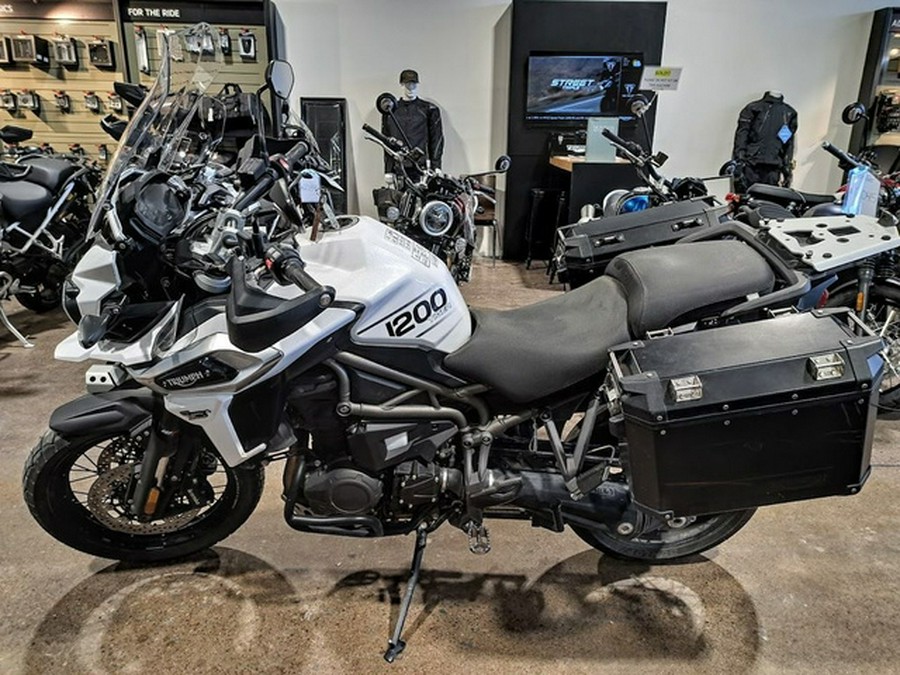 2019 Triumph Tiger 1200 XCA Crystal White