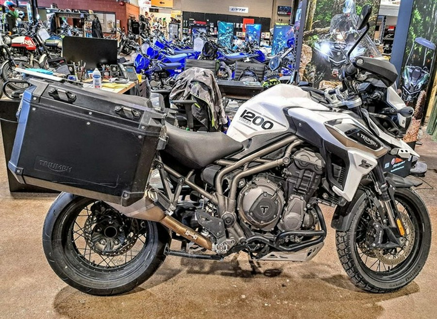 2019 Triumph Tiger 1200 XCA Crystal White