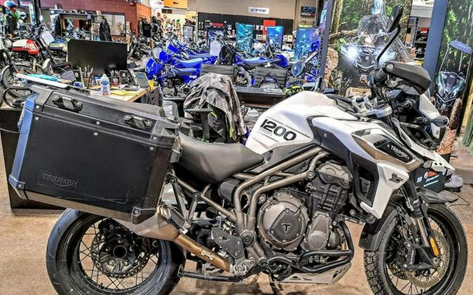 2019 Triumph Tiger 1200 XCA Crystal White