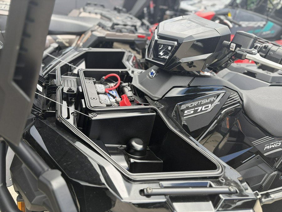 2026 Polaris SPORTSMAN 570 TRAIL ONYX BLACK