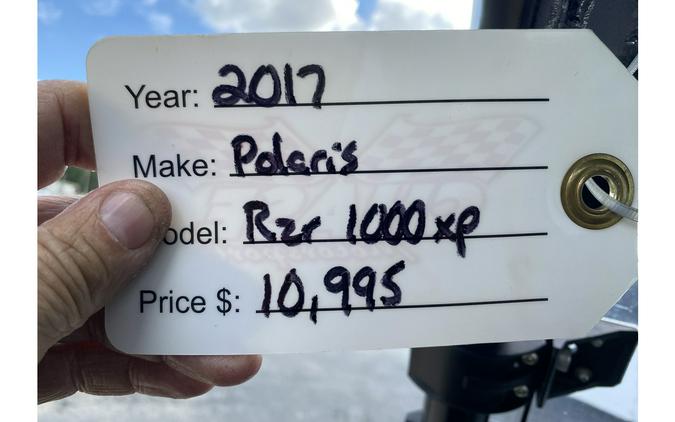 2017 Polaris Industries RZR 1000 XP EPS
