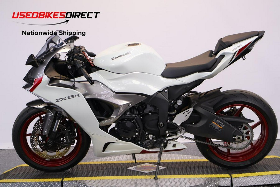 2025 Kawasaki Ninja ZX-6R ABS - $13,999.00