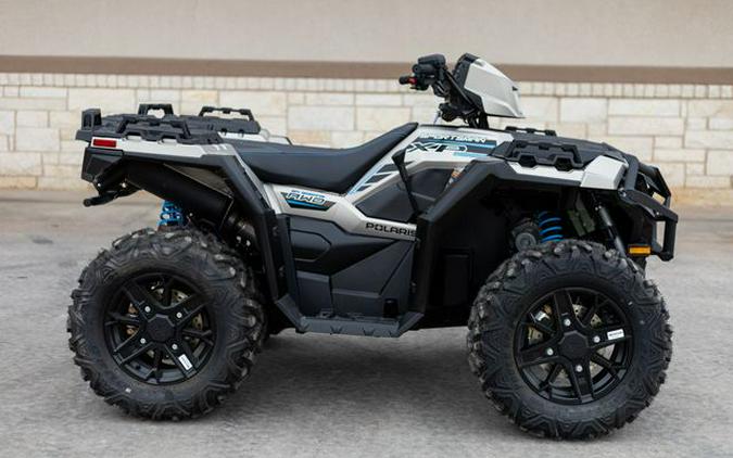 New 2023 POLARIS SPORTSMAN XP 1000 RIDE COMMAND EDITION SILVER QUARTZ METALLIC