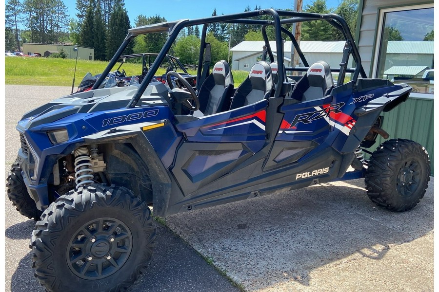 2021 Polaris Industries RZR XP 4 1000 Premium Matte Navy Blue